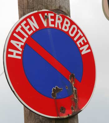 2006 - Verkehrszeichen Halten Verboten Österreich