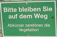 Bitte bleiben sie auf dem Weg - Südgrat Nebelhorn