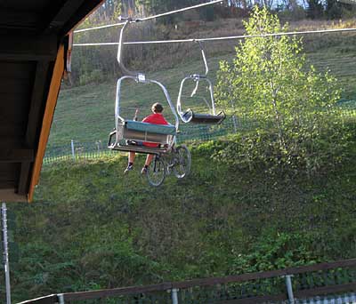 Mountainbiken (Downhill) mit der Mittagbahn in Immenstadt 