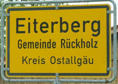 Eiterberg ist Ortsteil vom Rückholz