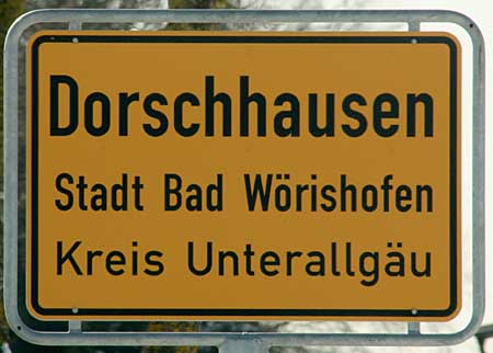 Dorschhausen ist ein Teil von Bad Wörishofen