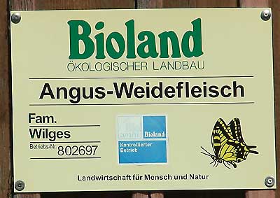 Bioland Angus Weidefleisch - Dieser Betrieb ist in Scheidegg