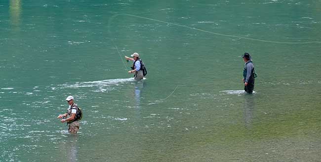 Fliegenfischen in Füssen - Forellenangeln am Lech, dem letzten unverbauten Alpenfluss