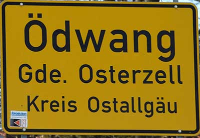 Ödwang ist Ortsteil von Osterzell im Ostallgäu