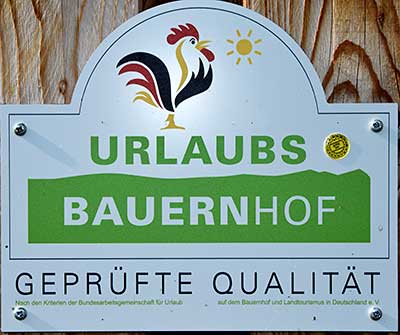 Bundesarbeitsgemeinschaft für Urlaub auf dem Bauernhof und Landtourismus e.V. - hier Ussenburg (Roßhaupten 2019)