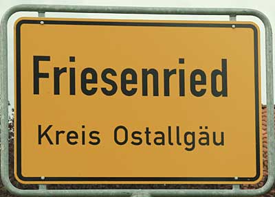 Friesenried ist im Ostallgäu