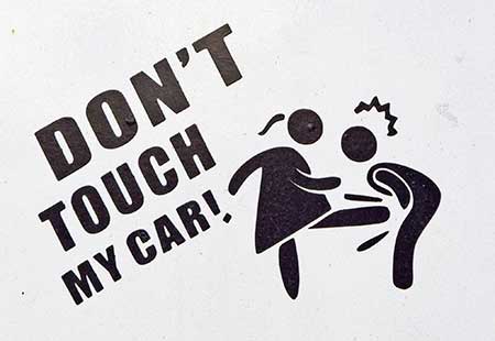 Don't touch my car! klare Ansage von der Autobesitzerin - Weiler 2019