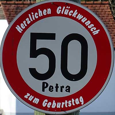 Petra feiert ihren 50. Geburtstag in Buxheim - Memmingen 2020